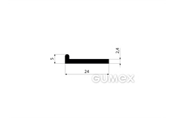 GUMMIPROFILE L-FORM - EPDM